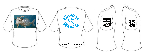 Artist GILYWI T-Shirt (Test Goat Fish Image)
